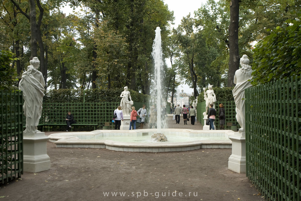 летний сад в санкт петербурге фото