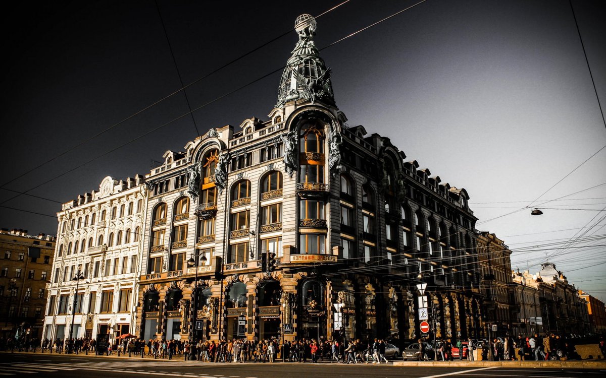 дом зингера в санкт петербурге фото