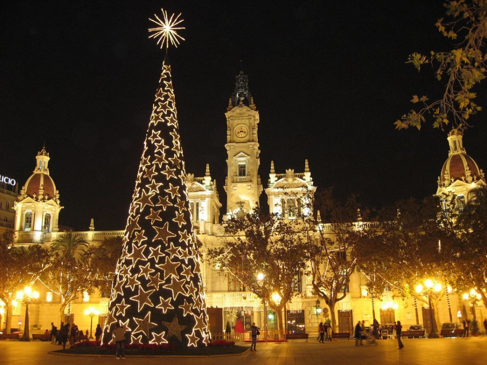 nochebuena в испании фото