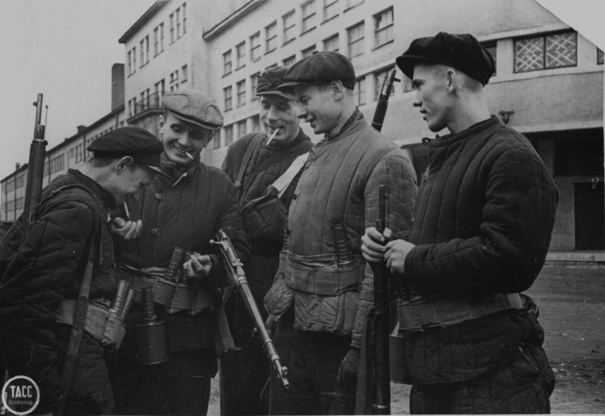 ленинградское ополчение 1941 фото