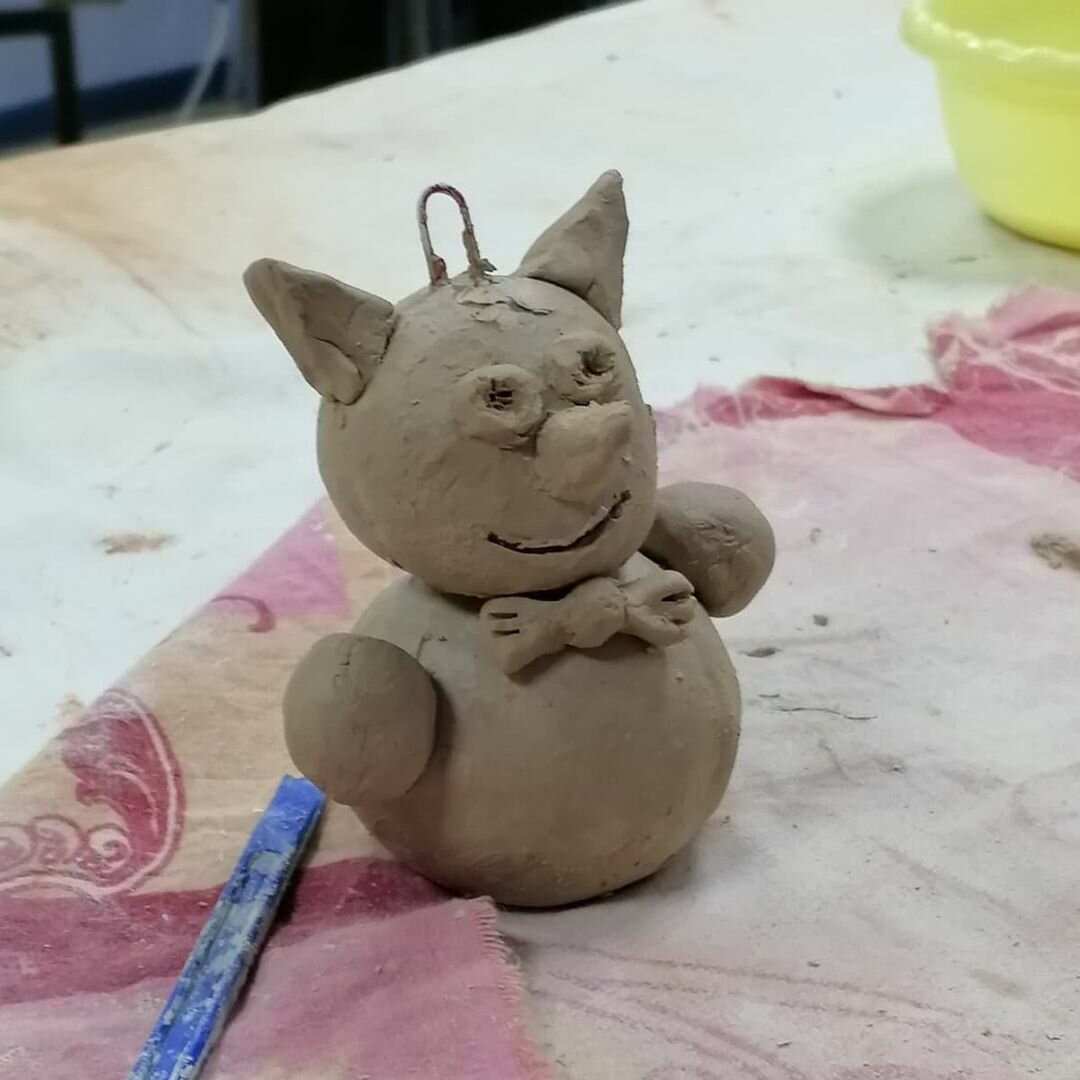 Photo by Дополнительное образование on December 03, 2021. May be an image of sculpture.