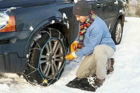 цепи противоскольжения snow chains фото