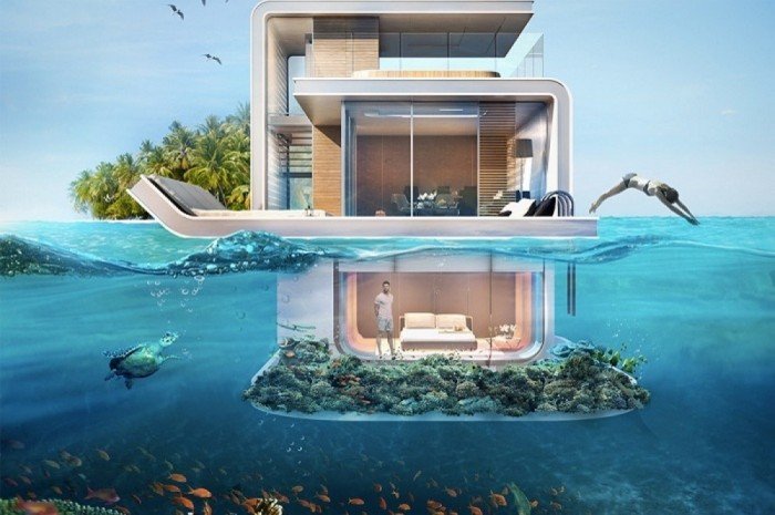 плавучая вилла seahorse фото