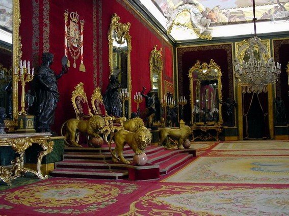 королевский дворец мадрид фото