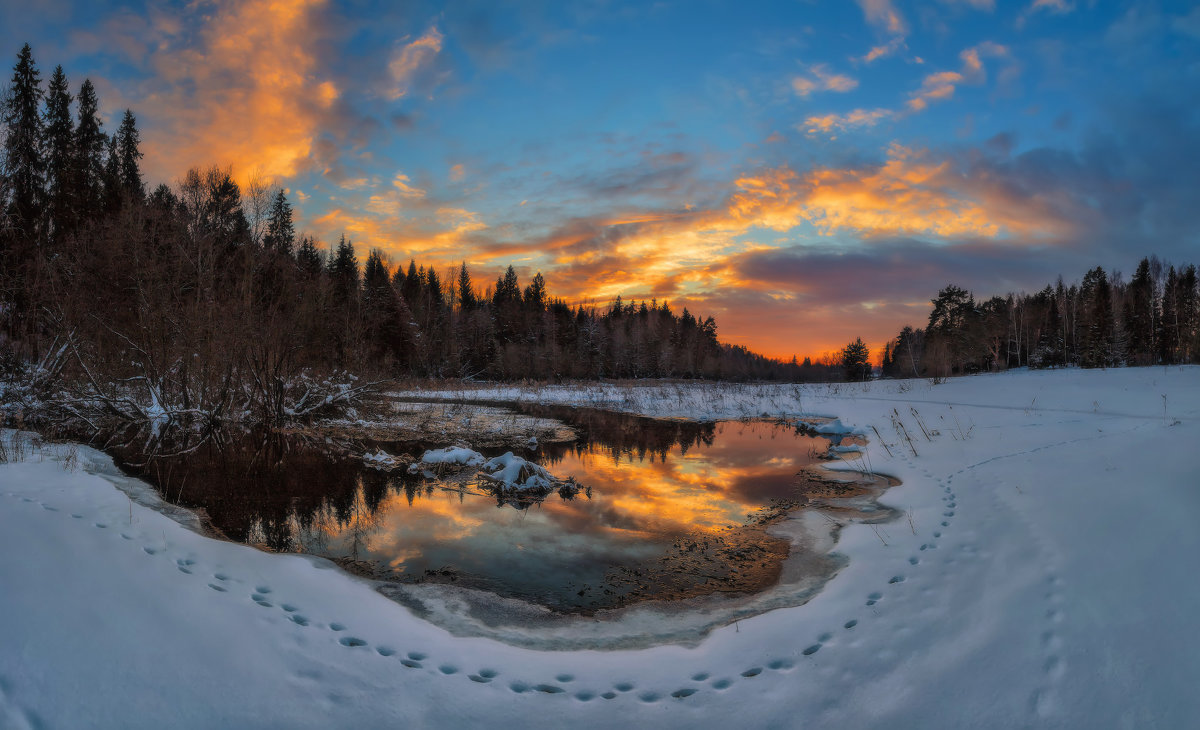 зимние вечера фото
