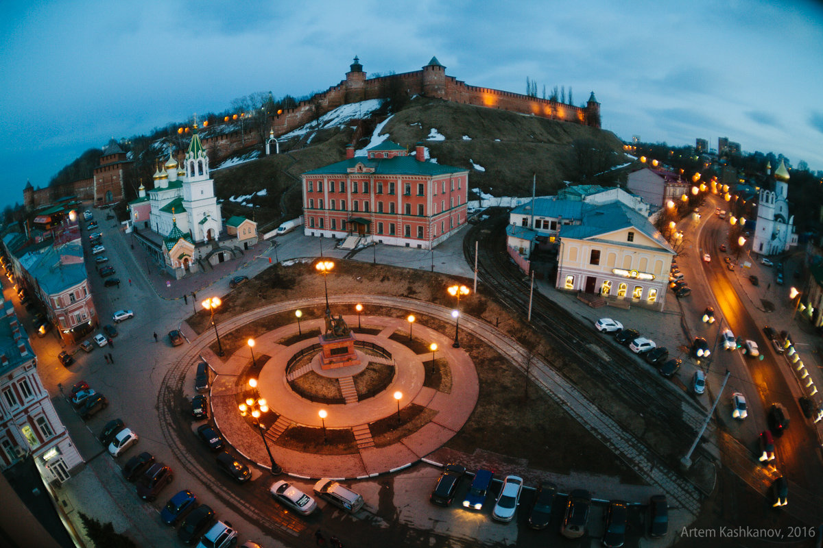площадь народного единства в нижнем новгороде фото