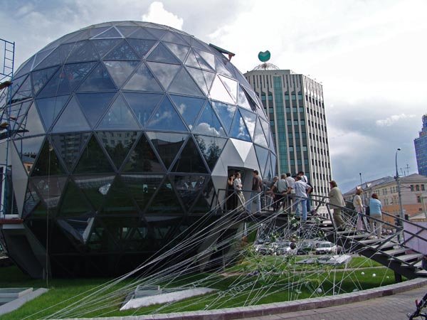 шар в архитектуре фото
