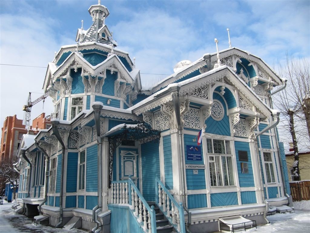 деревянное зодчество томск фото