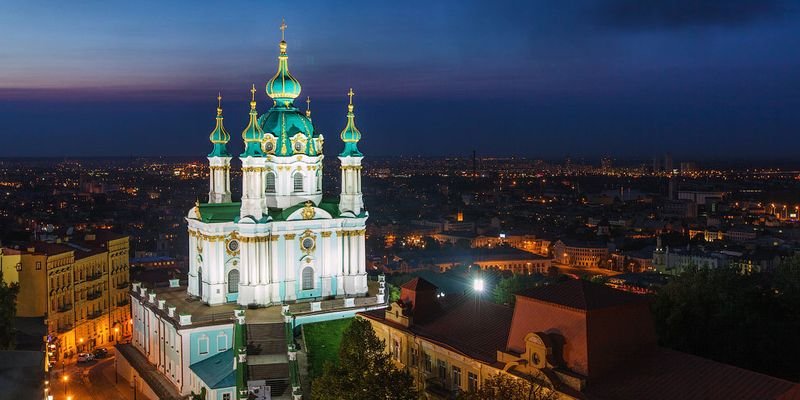 андреевская церковь в киеве фото