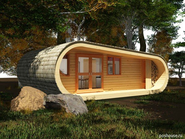 деревянный домик eco perch! фото