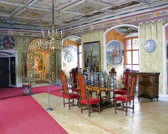 замок рожмберк интерьеры фото