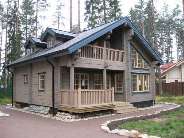 фото финских домов из клееного бруса фото