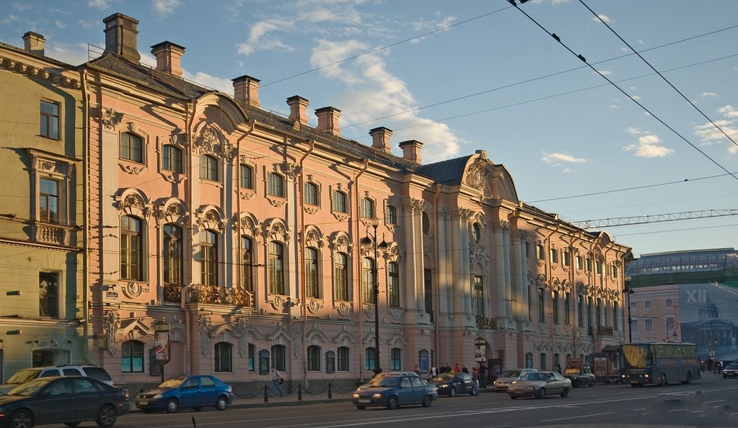 строгановский дворец санкт петербург фото