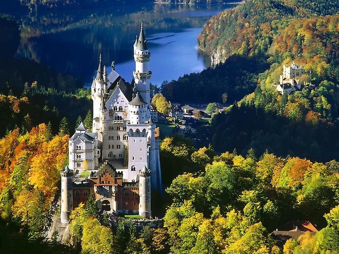 замок нойшванштайн фото