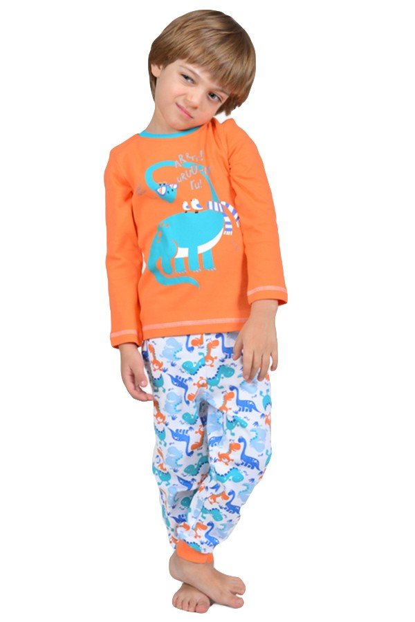 Производители детской одежды и обуви изображают древних рептилий на своей продукции или имитируют их. Пижамы с динозаврами порадуют детей разного возраста.