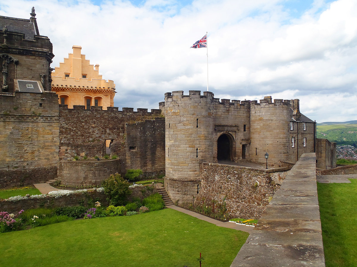 замок стерлинг( stirling castle) фото