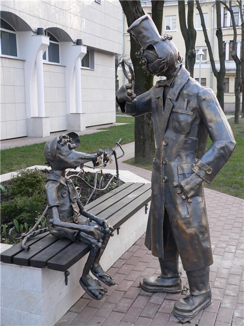 городская скульптура минска фото