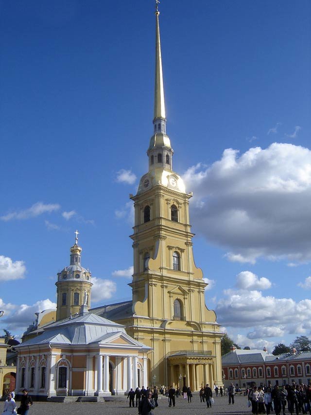 трезини петропавловский собор фото