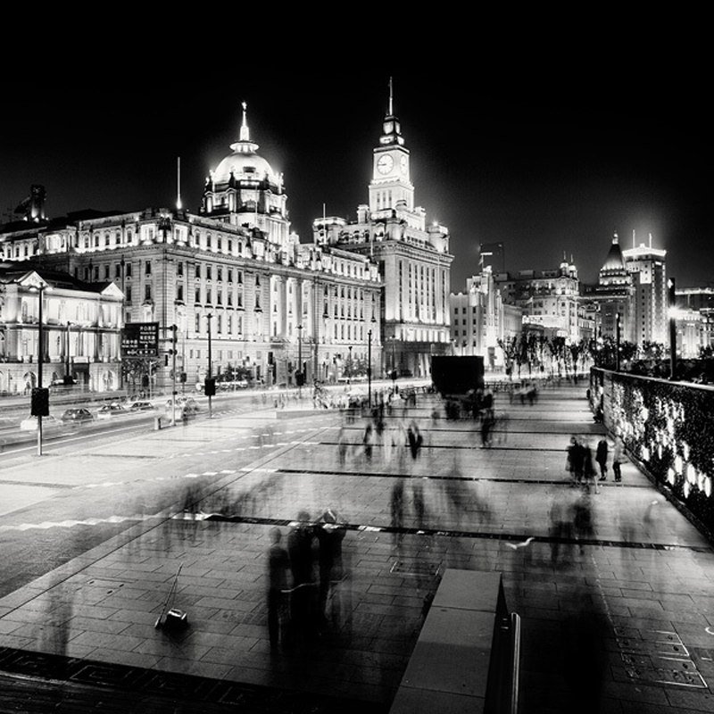 черно белая москва фото