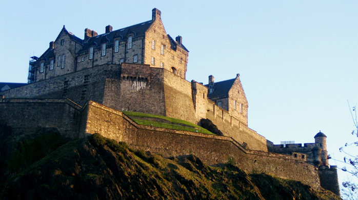 эдинбургский замок edinburgh castle фото