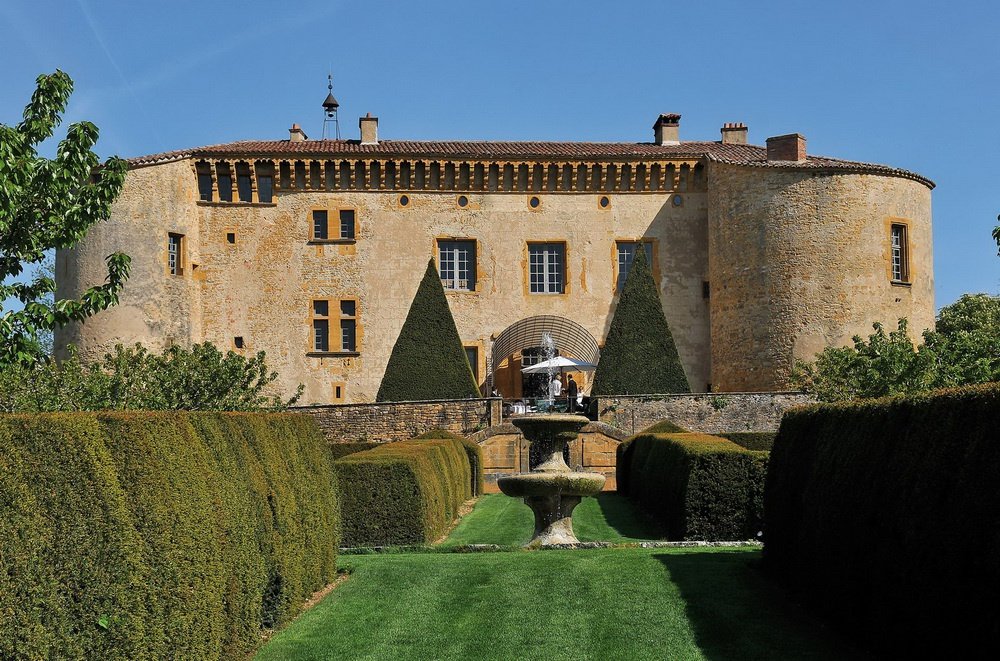 chateau de bagnols франция, рон фото