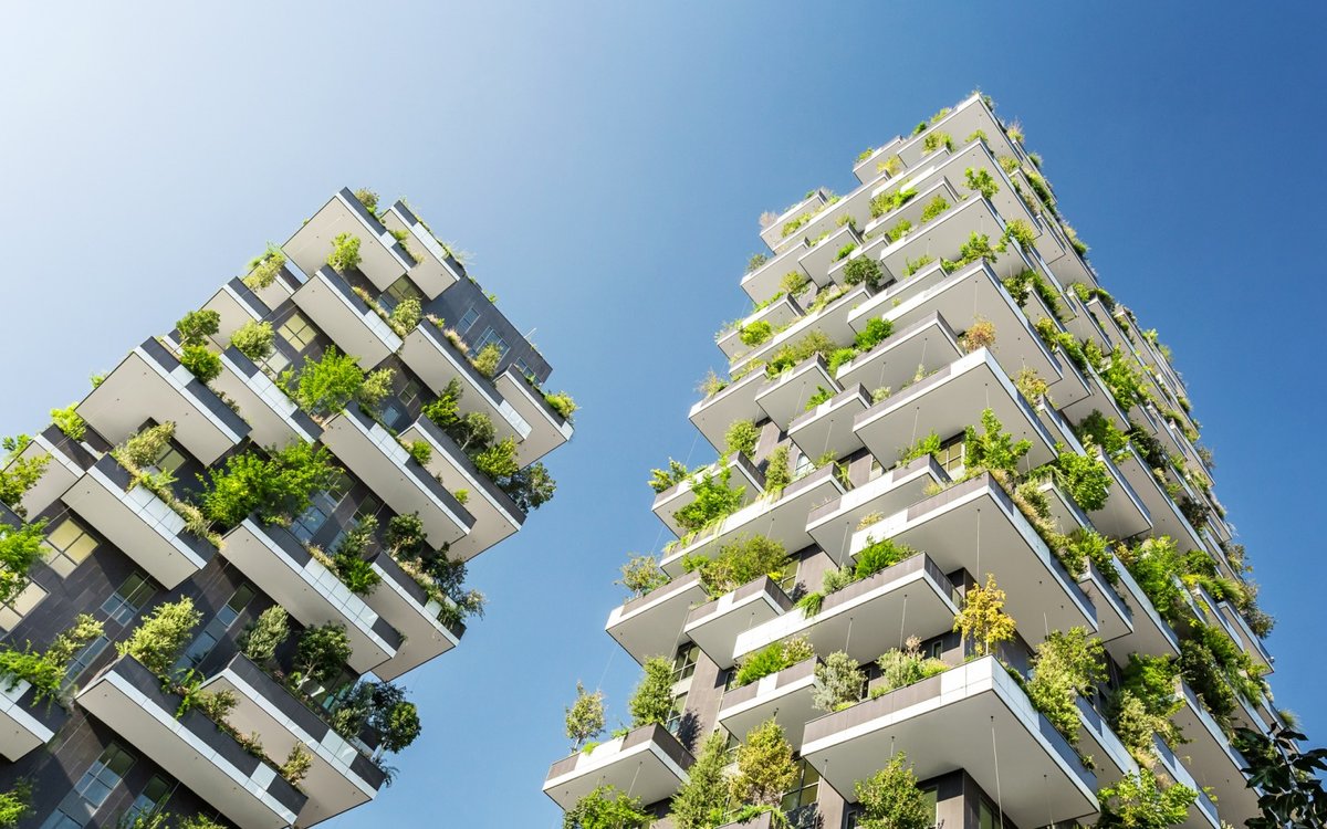 bosco verticale милан италия фото