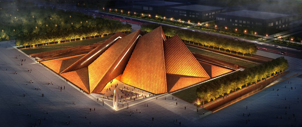 foster + partners: datong art museum, китай фото
