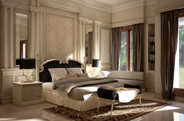 спальни luxury неоклассика фото