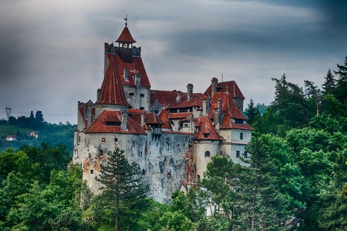румыния трансильвания замок дракулы фото