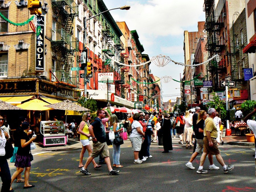 Chick naked the little italy female