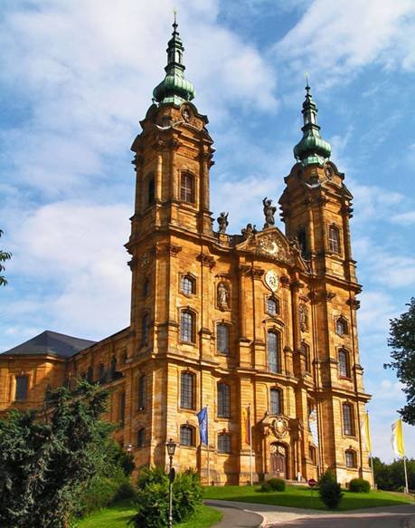церковь в фирценхайлигене. архитектор нейман. 1743-1772 гг. фото