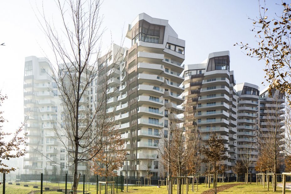 жилой комплекс citylife hadid residences, милан фото