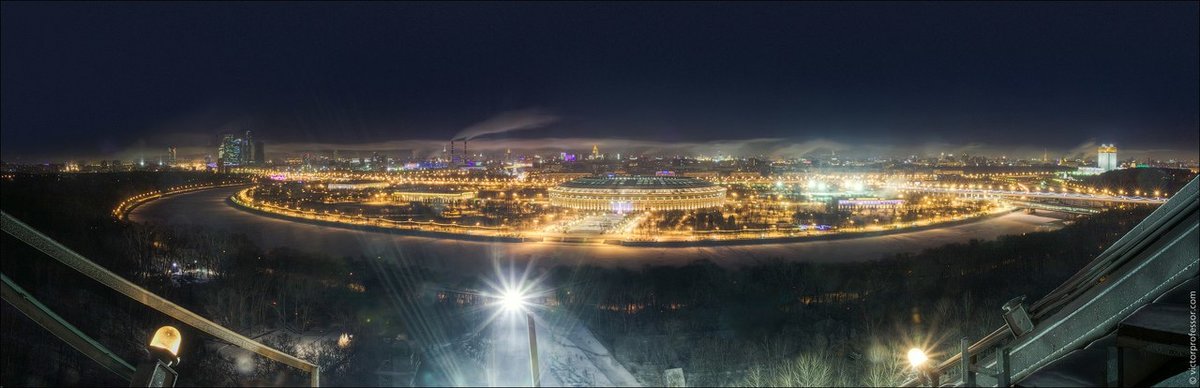 панорама москвы фото