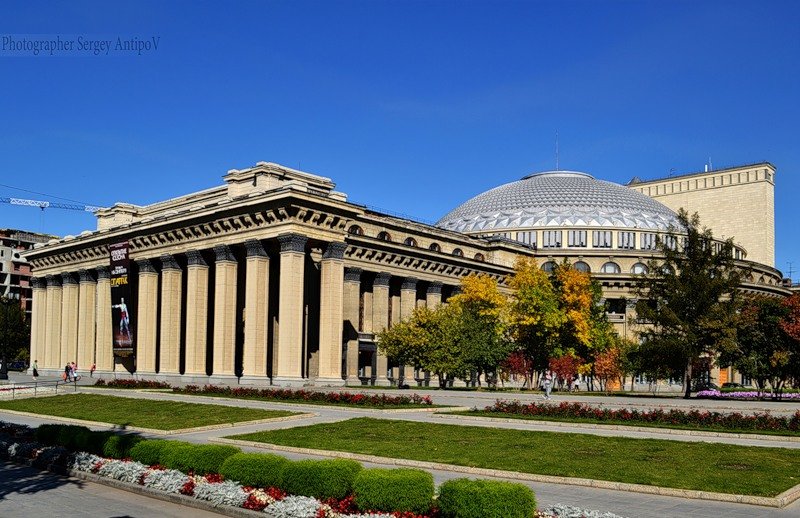 город новосибирск оперный театр фото