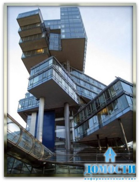 nord lb building в ганновере, германия. фото