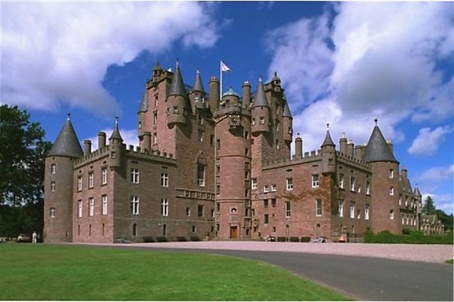 замок глэмис, шотландия (glamis castle) фото