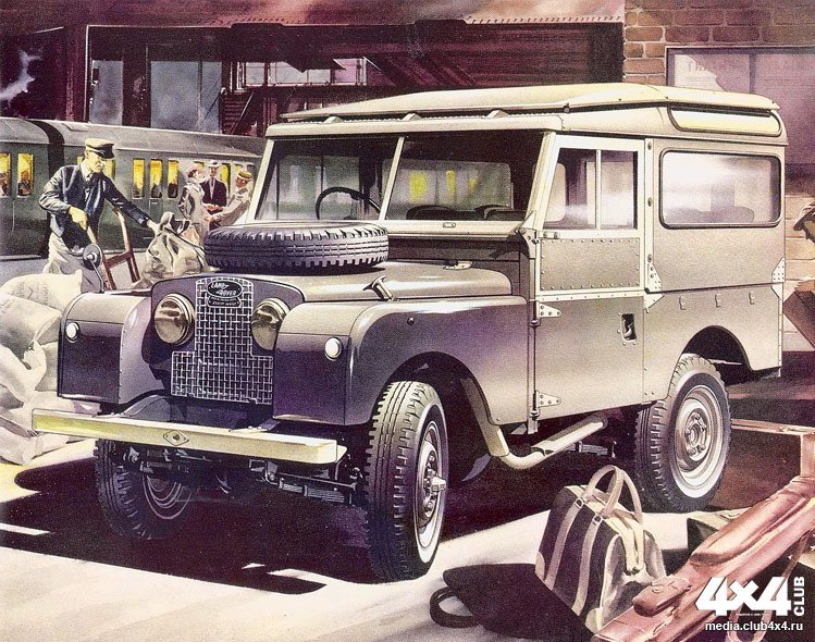 land rover series фото