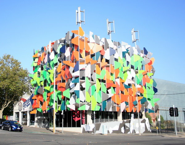 pixel building, мельбурн, австралия фото