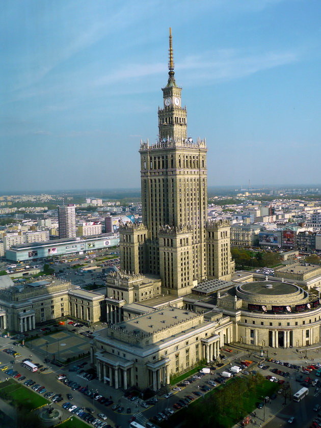 варшава сталинская высотка фото