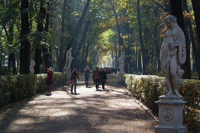 летний сад санкт петербург фото