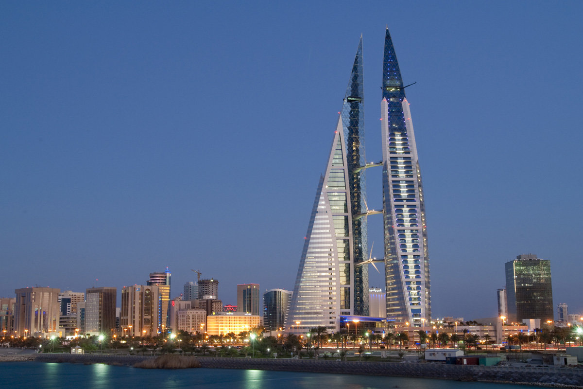 bahrain twin towers фото