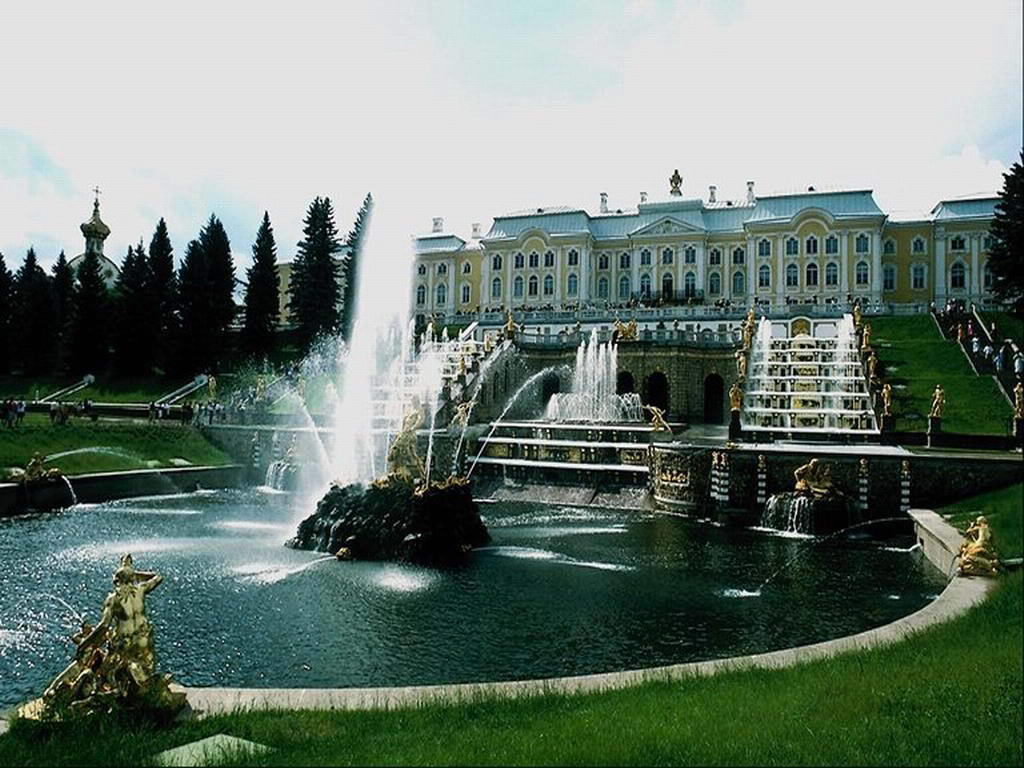 фонтаны в петергофе фото