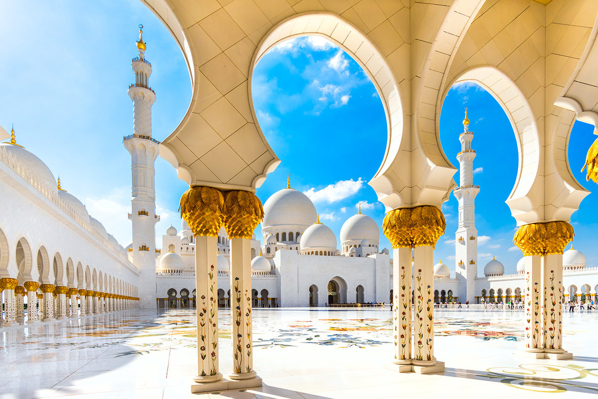 мечеть шейха зайда абу даби фото