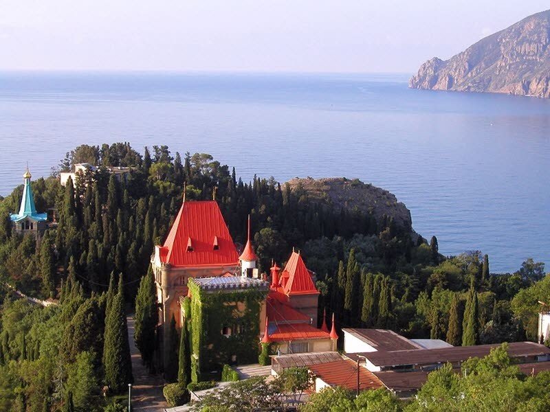 дворец княгини гагариной в алуште фото