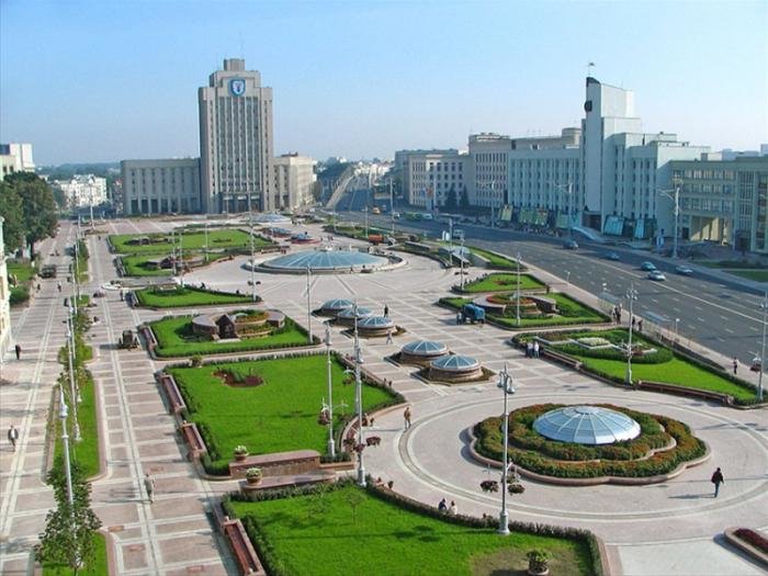 минск площадь независимости фото
