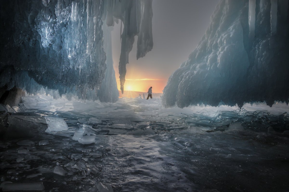 ледяной пейзаж фото