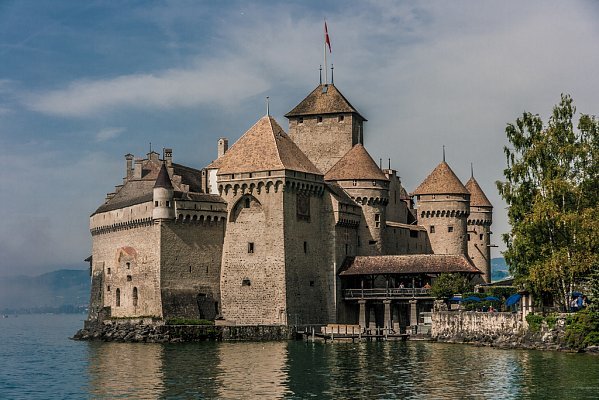 шильонский замок швейцария фото