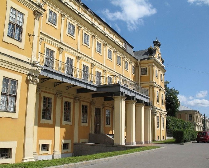 меншиковский дворец в санкт петербурге фото