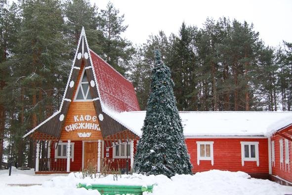 Кафе "Снежинка" на территории Вотчины Деда Мороза в Великом Устюге