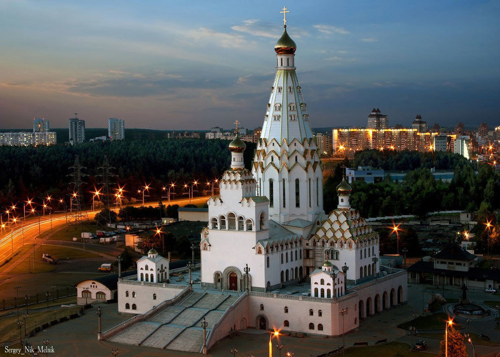всехсвятская церковь минск фото